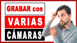 como cambiar de una escena a otra grabar con varias camaras obs studio curso tutorial basico